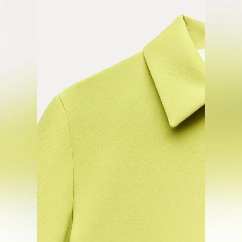 New ZARA Cropped Pocket Jacket ZW Collection